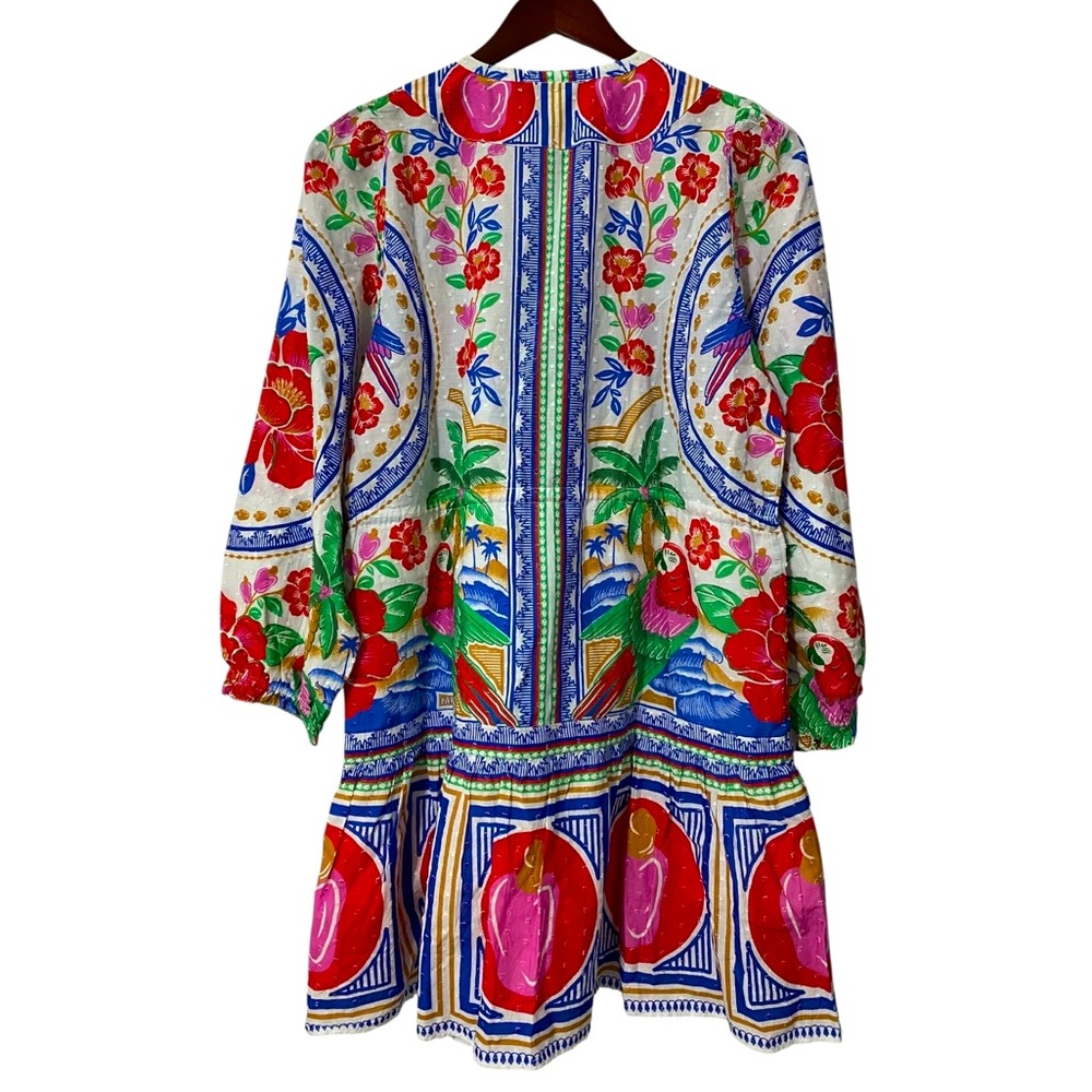 NWT FARM Rio Flowers Beach Dress Size S - Picture 6 of 8